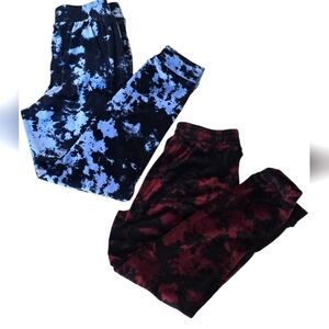 Art Claaa Kids Tie-Dye Jogger Pants - 2 Pair Size XL 14/16